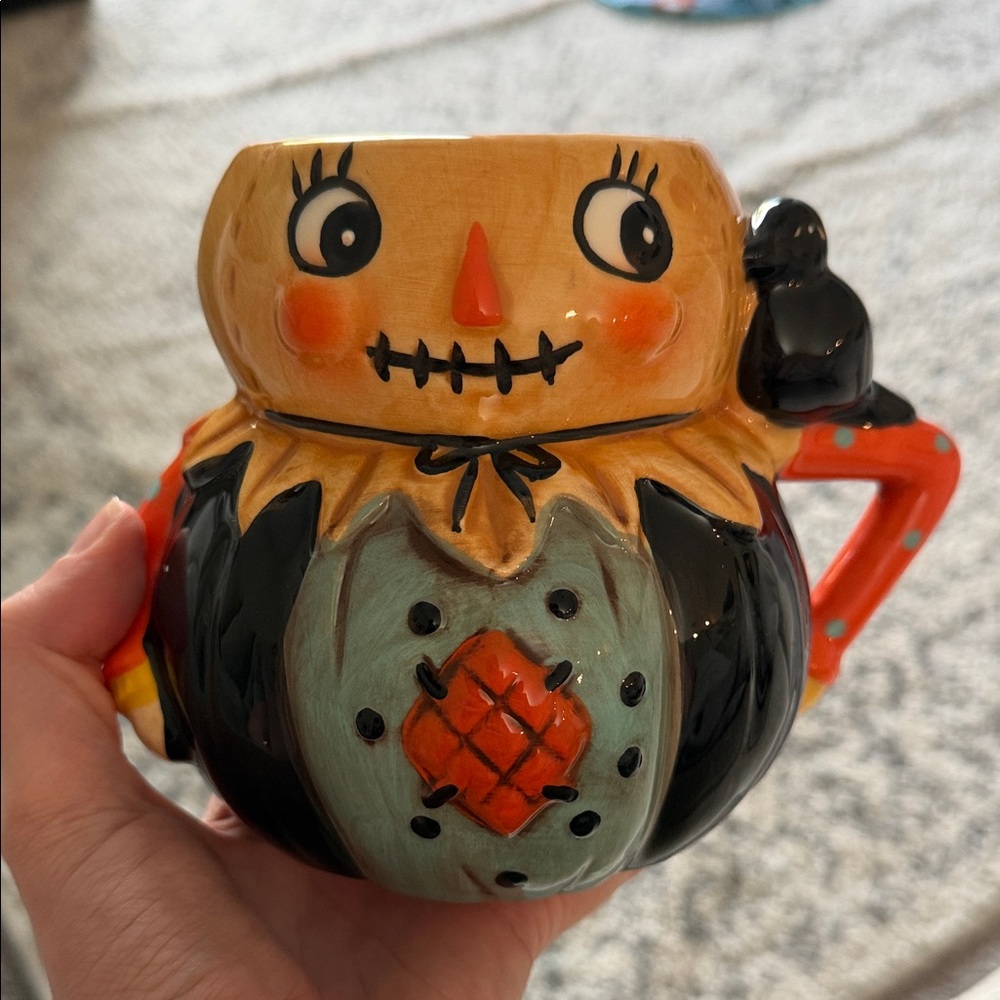 Johanna Parker Scarecrow Ceramic Mug